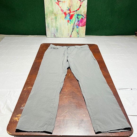 Denali Other - Denali Mens Tornado Gray Outdoor Performance Stretch Pants 36x32 D788146S